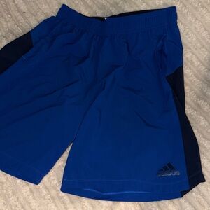 Adidas Men's Blue Athletic Shorts